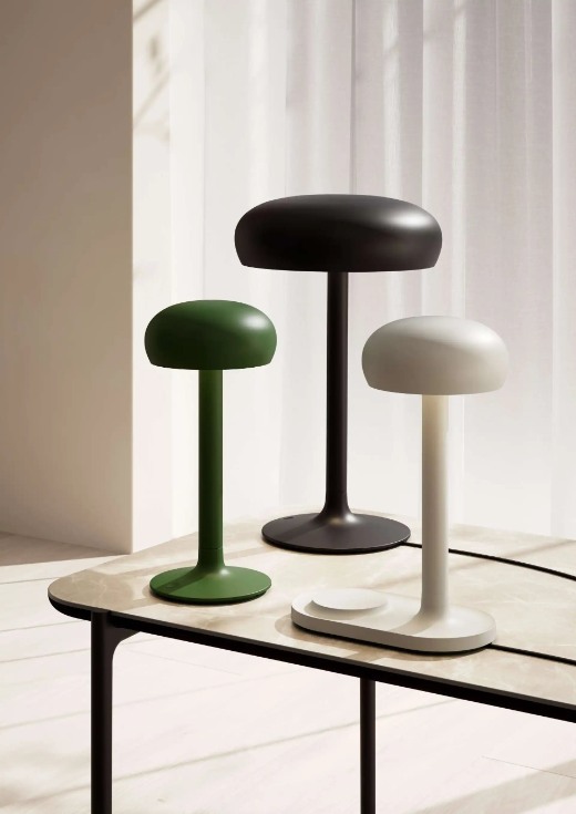 Tafellamp, 13 x 29 cm, Emerald Groen, Oplaadbaar, LED Lamp, Draadloos - Eva Solo | Emendo
