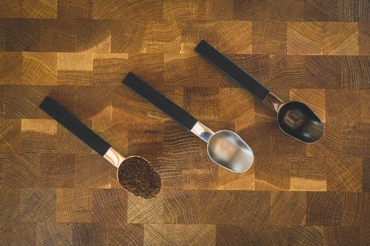 Scoop Koffie Maatschep. Zilver - Barista & Co