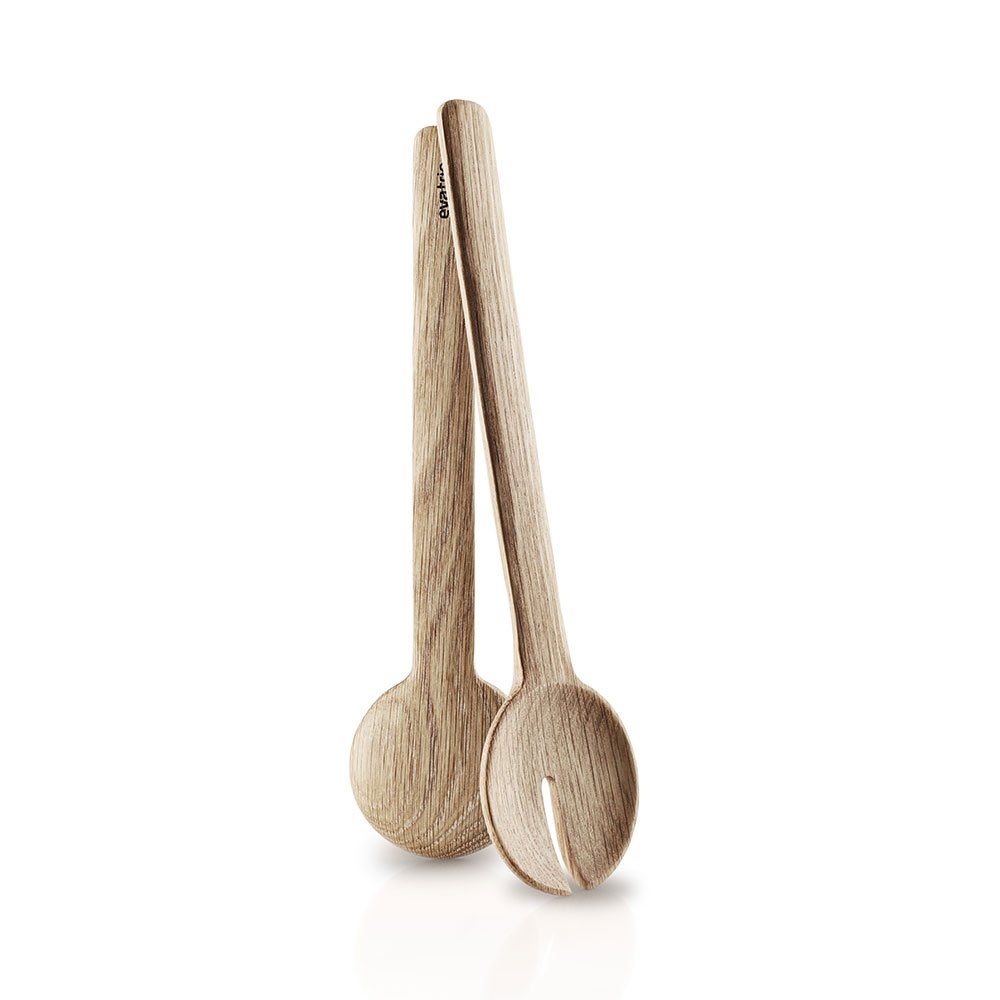 Saladebestek - 30 cm - Hout - Eva Trio
