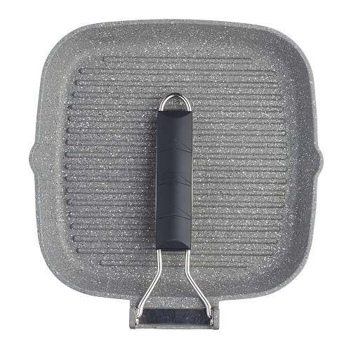 Gietaluminium Grillpan 20cm - Opvouwbaar Handvat - MasterClass