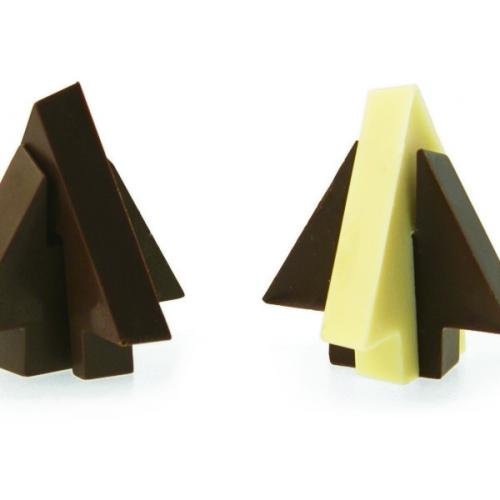 Chocolade mal 3D boom - Decora