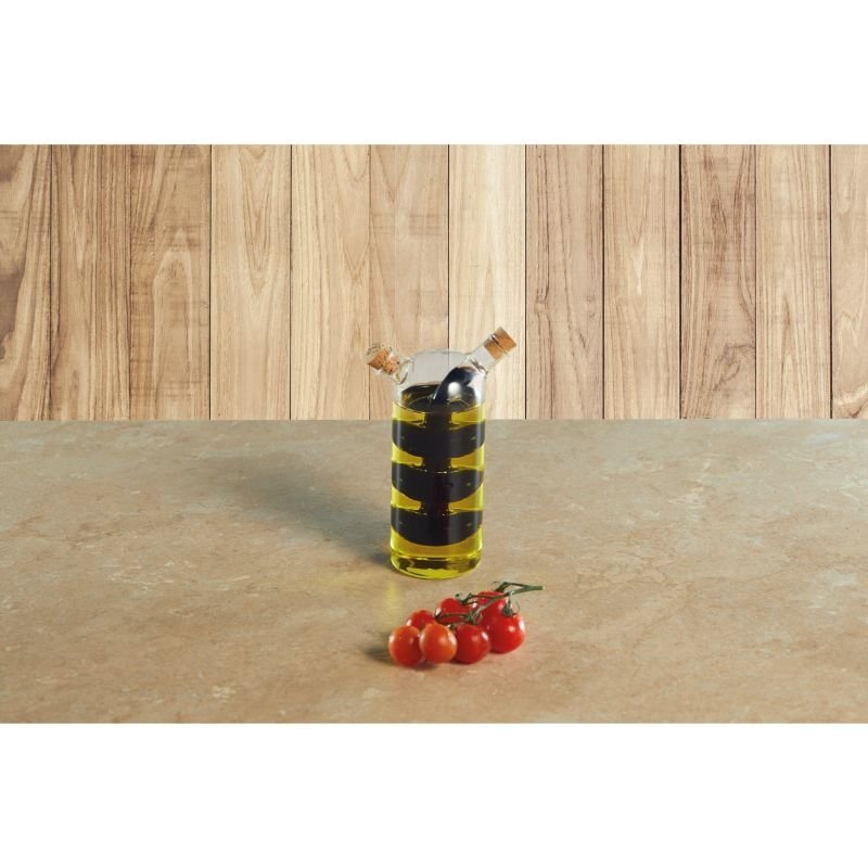 2 in 1 Olie -en Azijnflesje, 0.1 en 0.3 L, Glas - KitchenCraft | World of Flavours