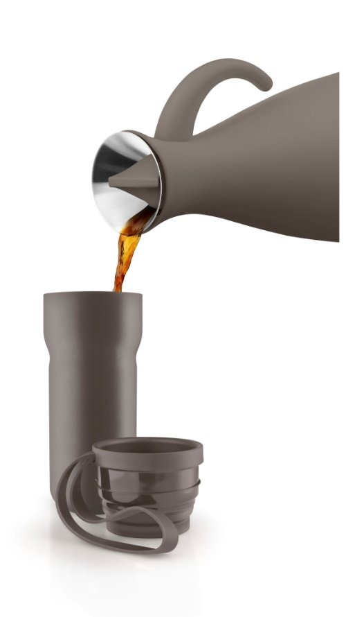Nordic Kitchen Thermosbeker. 350 ml. Taupe - Eva Solo