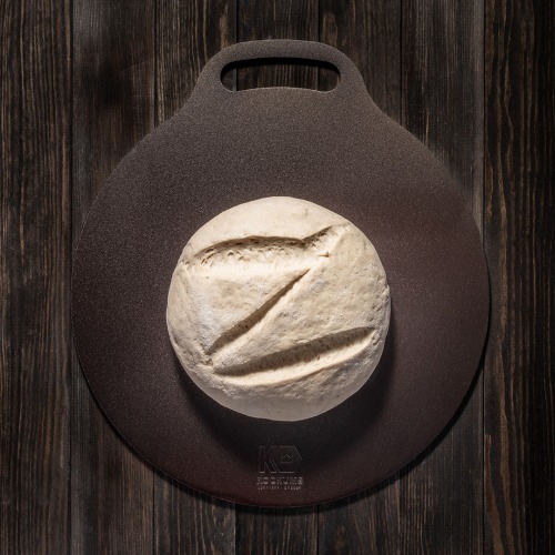 Pizzaplaat, Bakplaat, ø 35 cm, Alle Warmtebronnen, Ingebrand Koolstofstaal - Kockums