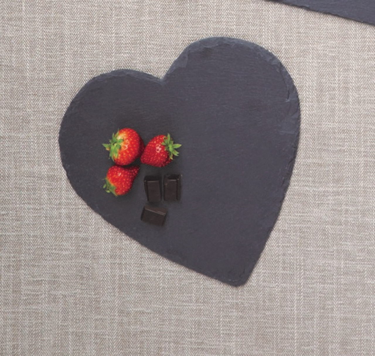 Artes1a Heart Slate platter
