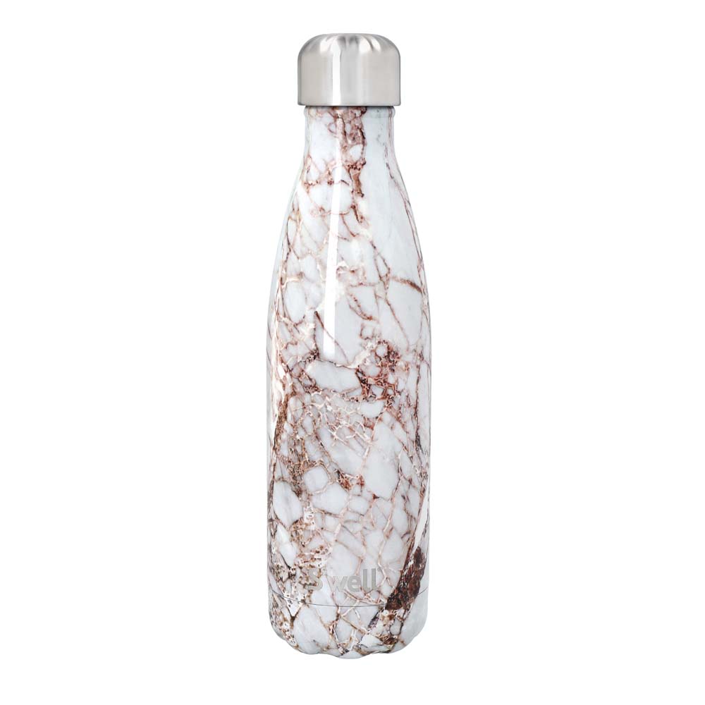 Thermosfles - Calcatta Gold - Waterfles - 500ml - Herbruikbaar - Dubbelwandig - S'Well | Calcatta Gold
