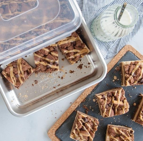 Bakvorm, Rechthoek, met Deksel, 25 x 34 cm, Aluminium, Nordic Ware | Naturals