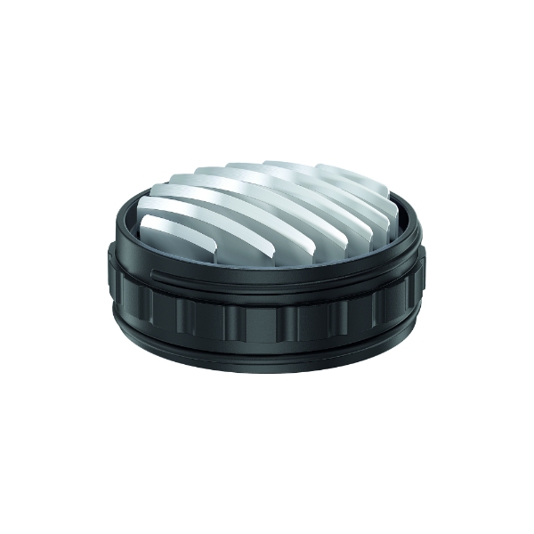 Kruidenbol met Mes, 8 x 22 cm, Zwart - Rösle