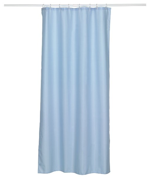 Laguna Douchegordijn - Kort - Blauw - Kela