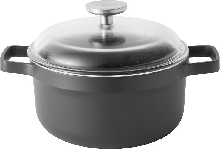 Braadpan 20 cm incl. glazen deksel - Aluminium - BergHOFF | Gem