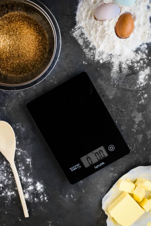 Keukenweegschaal, Digitaal, Contacloze Tarra, 5 KG, Zwart - Taylor | Pro