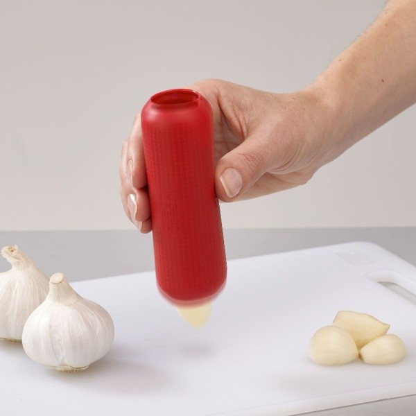 Knoflook Roller - Siliconen - Rood - Joseph Joseph | Duo