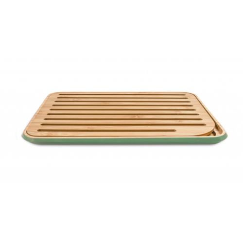 Broodplank, Bamboe, Sage Groen, 35 x 25 cm - Pebbly 