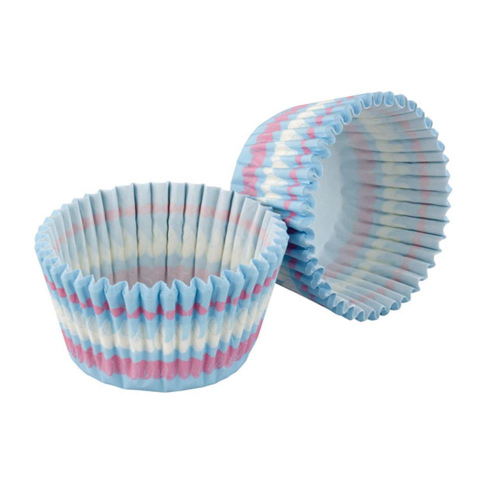 Cupcake vormpjes, 32 Stuks, Blauw - Tala