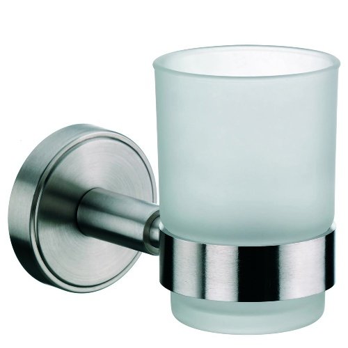 Marbea Drinkbeker met Wandbevestiging Badkamer - Zilver - Kela