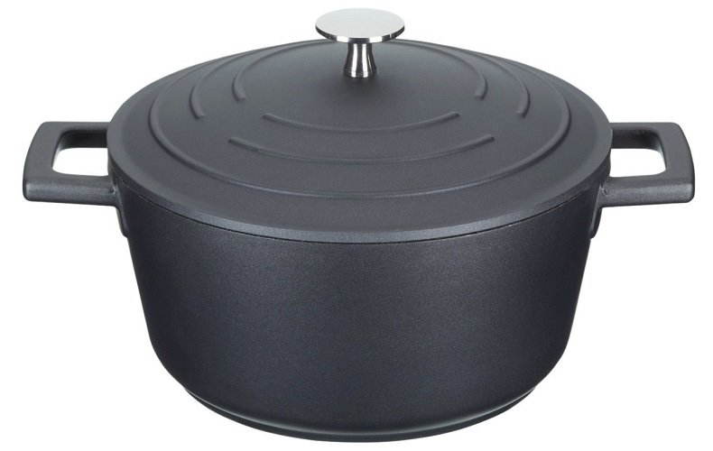 Braadpan 28cm, 5 Liter  - Gietaluminium - MasterClass