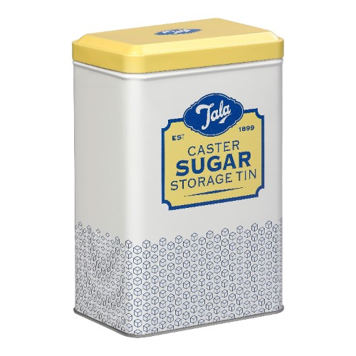 Bewaarblik Caster Sugar, 1950's, Geel/Grijs - Tala