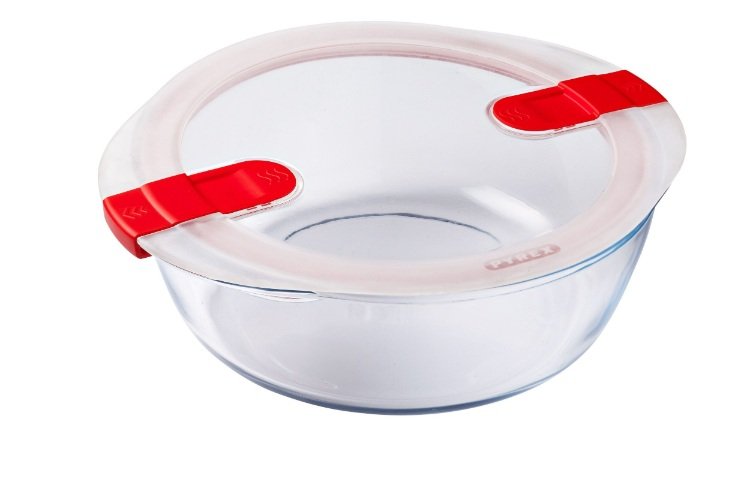 Schaal Rond met Deksel, 20 cm - Pyrex | Cook & Heat
