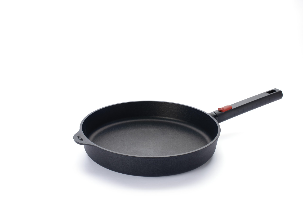 Koekenpan, ø 28 cm, 2.2 L, Gerecycled Aluminium, QXR Non Stick, Inductie - Woll | EcoLogic QXR