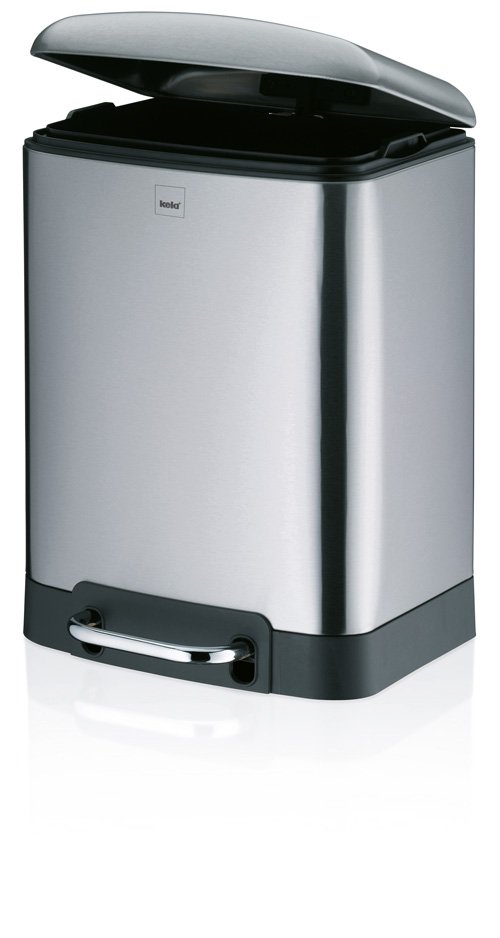 Afvalemmer RVS, 6 L - Kela | Davino