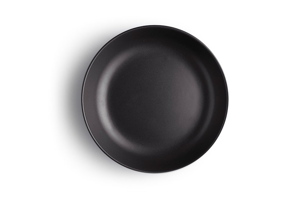 Nordic Kitchen Diep Bord - Ø 20 cm - Zwart - Eva Solo
