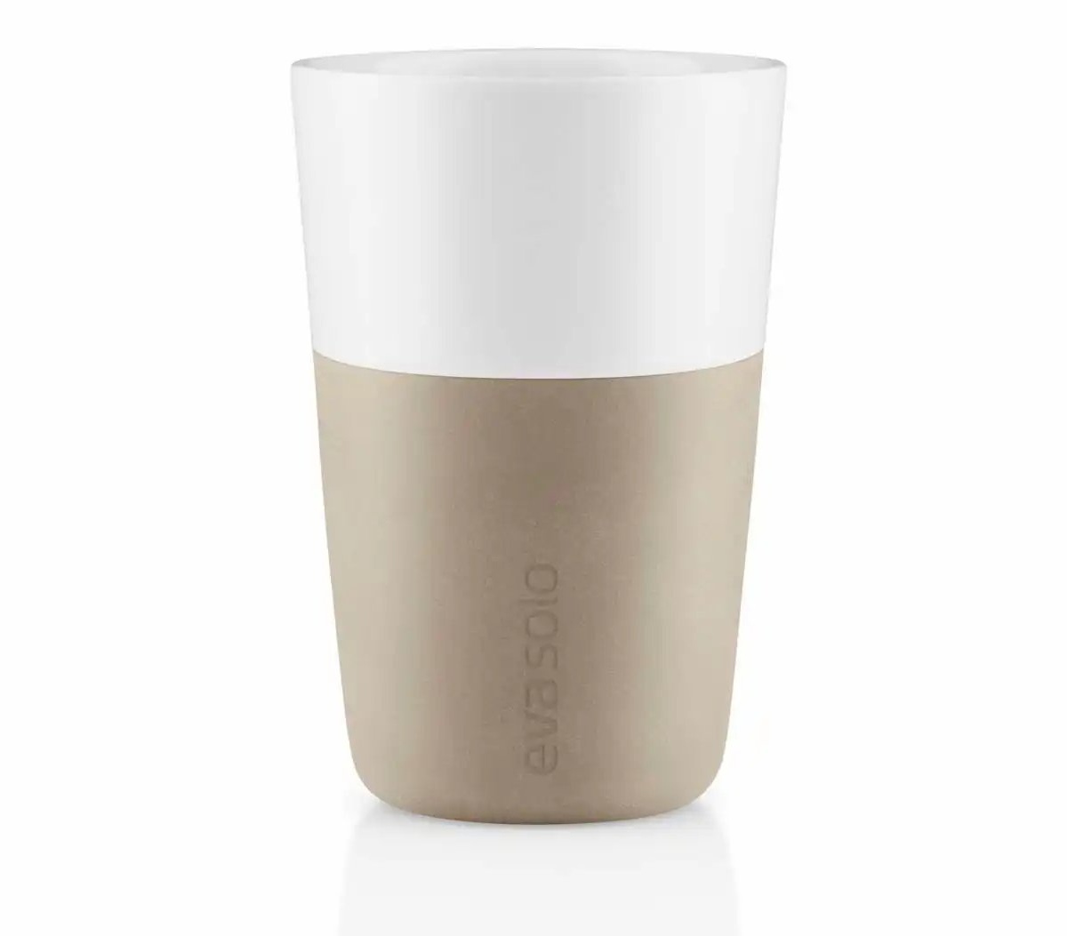Latte Kop, Mok, Set van 2 Stuks, 360 ml, Pearl Beige - Eva Solo