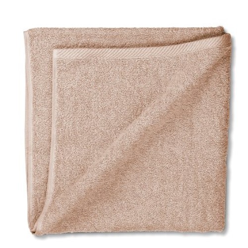 Badhanddoek, 70 x 140 cm, Katoen, Cloudy Pink - Kela | Ladessa