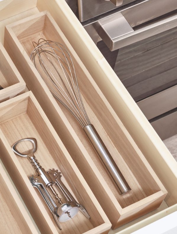 Lade Organizer, 38 x 8.4 x 6.3 cm, Paulownia Hout - iDesign | Eco Wood