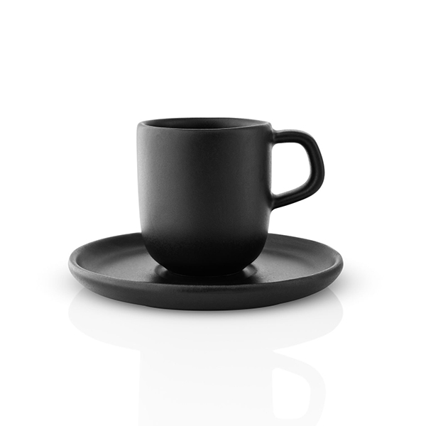Espresso Kop en Schotel, 65 mL, Zwart - Eva Solo | Nordic Kitchen