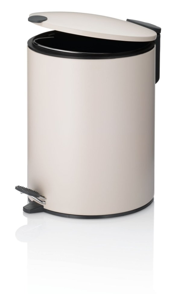 Pedaal Afvalemmer, 5 L, Beige - Kela | Mats