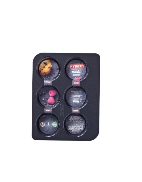 Muffinvorm voor 6 Muffins - Pyrex | Magic