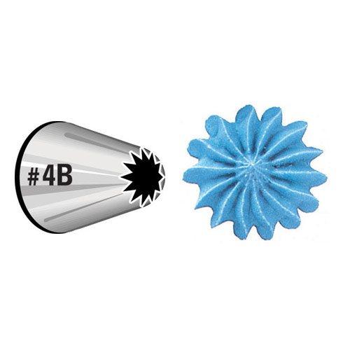 Icing decoratie tip / spuitmondje - nr. 4B - Wilton