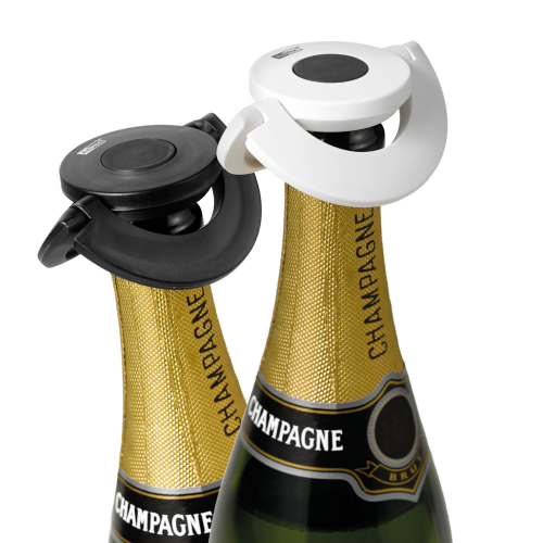 Gusto Champagnestopper - zwart - AdHoc