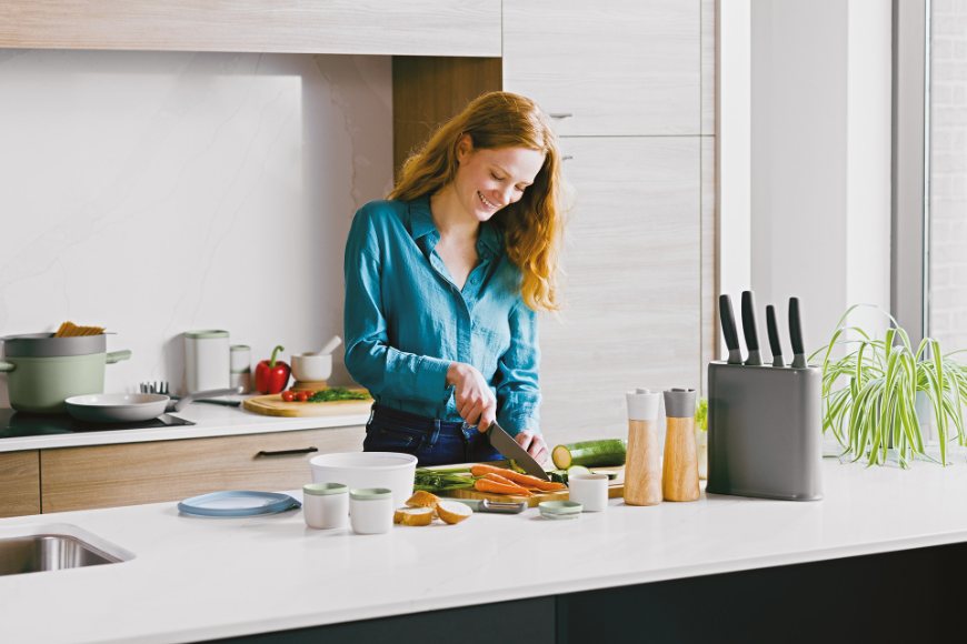 Balance Messenblok, 6-Delig, Gerecycled Kunststof, Sage - BergHOFF | Leo Line