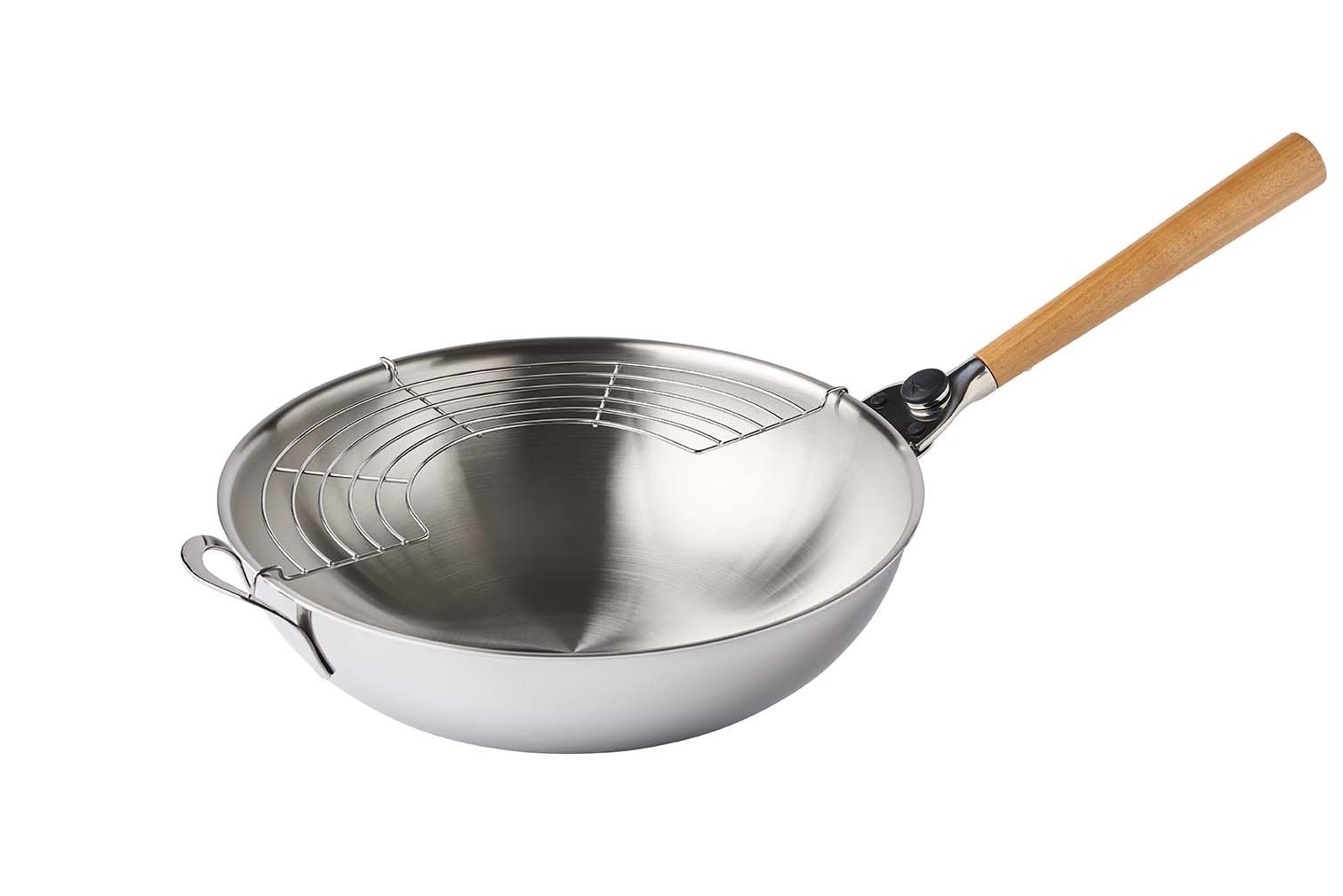 O'Wok Pan met Grillrek - Mastrad