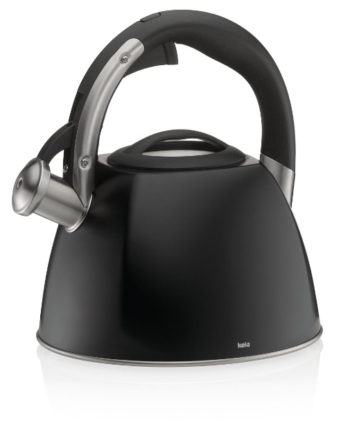 Fluitketel, Zwart, 2.4 L - Kela | Vitus