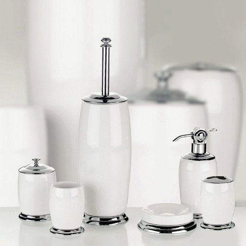 Scarlett Drinkbeker Badkamer - Wit - Kela