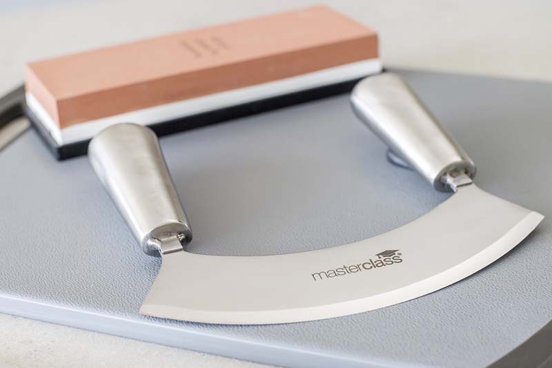 Wiegemes 18cm, Roestvrijstaal - Hachoir - Keukenmes - Duurzaam - MasterClass | Acero