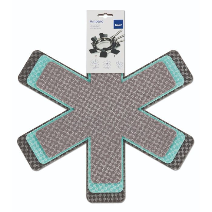 Panbeschermers, set van 3, mintgroen - Kela | Amparo