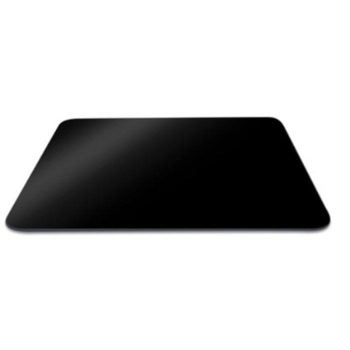Kookplaat beschermer, Glas, Zwart, 40 x 30 cm - Pebbly