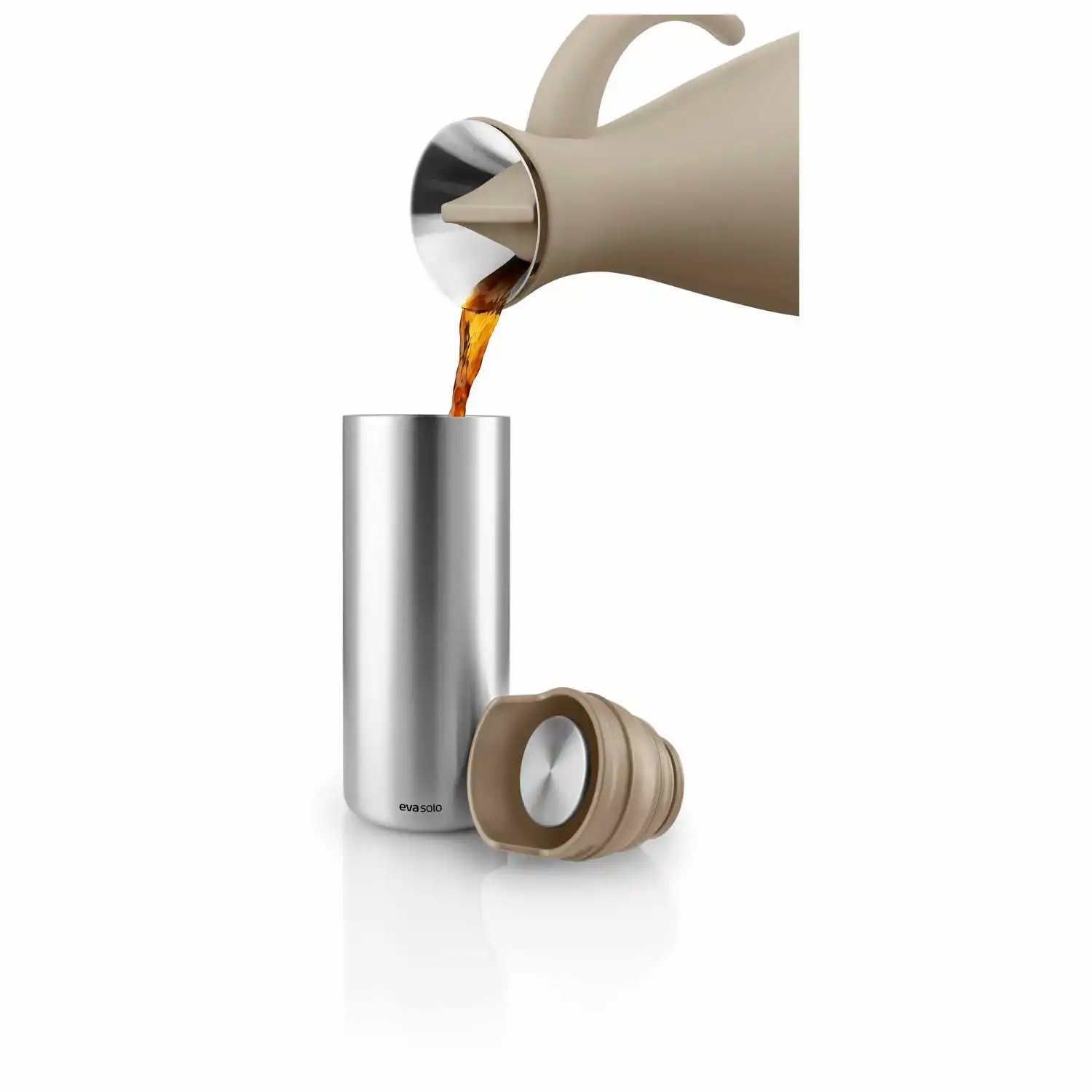 Thermosbeker, 0.35 L, Gerecycled Staal, Pearl Beige - Eva Solo | Urban To Go