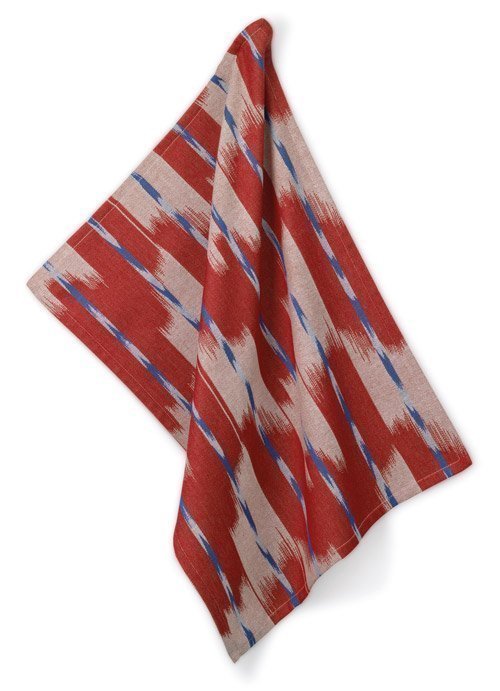 Theedoek, Rood / Blauw - Kela | Ethno