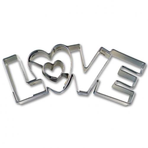 Uitsteker RVS - LOVE - 7.5 cm - Städter