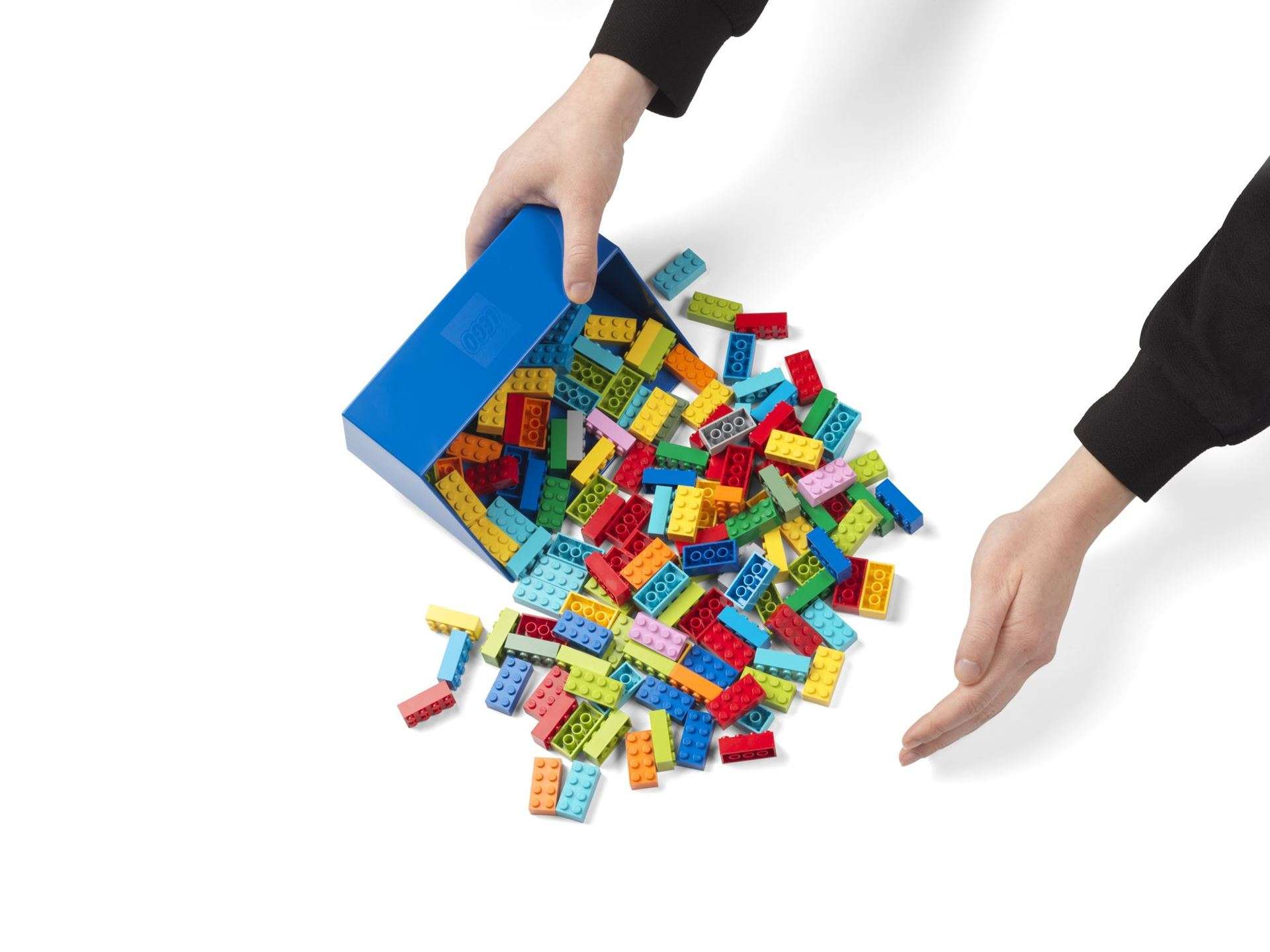Schep voor Lego Blokken - Blauw / Rood, Set van 2 Stuks - LEGO