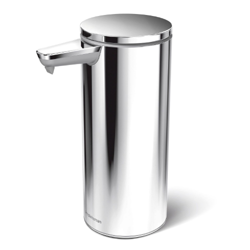 Sensor Zeepdispenser, Oplaadbaar, 266 ml, Zilver, Mat - Simplehuman