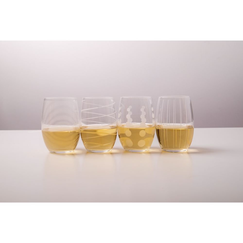 Set van 4 Wijnglazen, Stamloos, 0.48 L - Mikasa | Cheers
