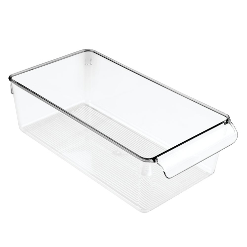 Koelkast Organizer met Handvat, 29.2 x 15.2 x 8.9 cm, Kunststof, Transparant - iDesign | Linus