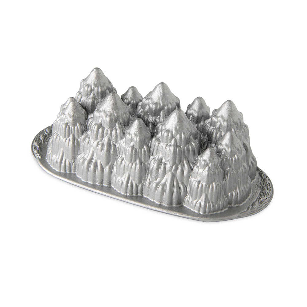 Bakvorm "Alpine Forest Loaf" - Nordic Ware |Sparkling Silver Holiday