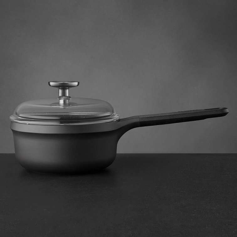 Sauspan 18 cm incl. glazen deksel - Aluminium - BergHOFF | Gem