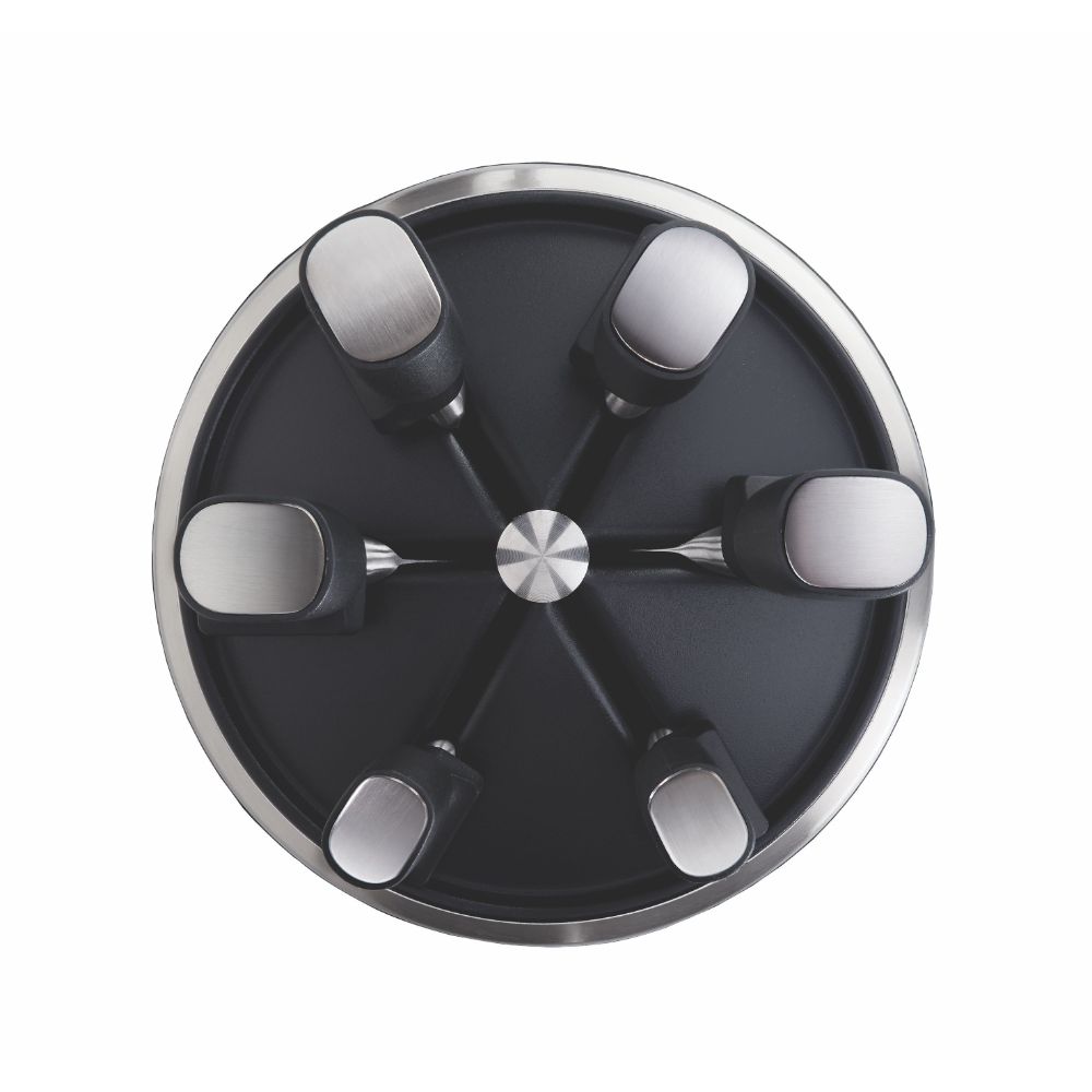 Elevate Carrousel Messenset, Set van 6 Stuks, RVS - Joseph Joseph | 100 Collectie